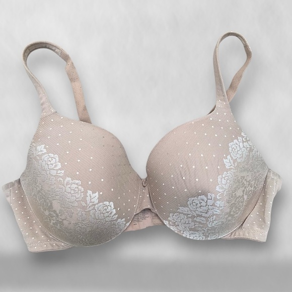 Soma Other - Soma Stunning Support No Show Minimizer Lace Beige Bra 38DD
